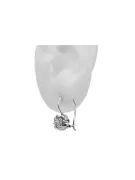 copy of Plata soviética rusa 925 Alejandrita Rubí Esmeralda Zafiro Aguamarina Zircón ... Pendientes VEC062S