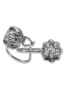 copy of Русская советская розовая роза 14k 585 золото серьги vec062 александрит рубин изумруд сапфир ...