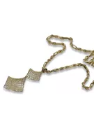 Gold pendant pendant ★ zlotychlopak.pl ★ Gold hallmark 585 333 low price