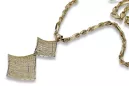 Gold pendant pendant ★ zlotychlopak.pl ★ Gold hallmark 585 333 low price