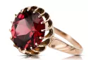 Ruby Original Vintage 14K Rose Gold Ring Vintage style vrc035r