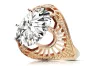 Ring Vintage Setting Original Vintage 14K Rose Gold vrc003r