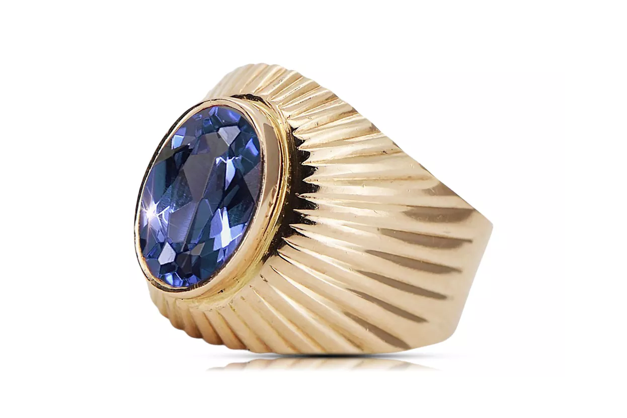 Russian Soviet rose 14k 585 gold Alexandrite Ruby Emerald Sapphire Zircon ring vrc127 Russian Soviet rose 14k 585 gold Alexandrite Ruby Emerald Sapphire Zircon ring vrc127