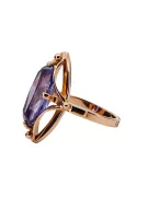 Original Vintage 14K Rose Gold Alexandrite Ring Vintage Jewlery vrc047r