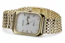Gold men's watch Geneve ★ zlotychlopak.pl ★ Gold purity 585 333 Low Price!