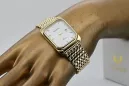 Gold men's watch Geneve ★ zlotychlopak.pl ★ Gold purity 585 333 Low Price!