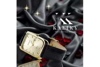 Жълти 14k 585 златни мъжки мъже Geneve Гледайте бяло набиране MW001YDW & MBW021Y