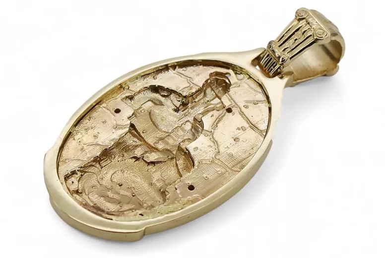 Gold pendant ★ zlotychlopak.pl ★ Gold sample 585 333 low price