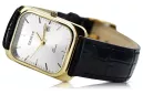 Gold men's watch Geneve ★ zlotychlopak.pl ★ Gold purity 585 333 Low Price!