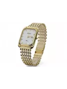Gold men's watch Geneve ★ zlotychlopak.pl ★ Gold purity 585 333 Low Price!