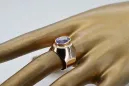 Russe rose soviétique 14k 585 or Alexandrite Ruby Emerald Sapphire Zircon ring vrc296
