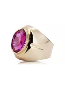 Vintage Ring Amethyst Original Vintage 14K Rose Gold vrc296r