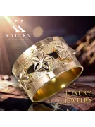 Russisch Sowjet rosa 14 Karat 585 gold Vintage Ring vrn025