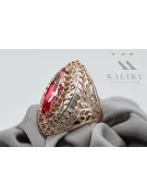 Ring Ruby Original Vintage 14K Rose Gold Vintage Jewlery vrc090r