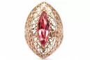 Ring Ruby Original Vintage 14K Rose Gold Vintage Jewlery vrc090r