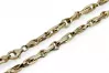 Italian yellow 14k gold modern chain cc007y