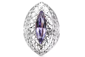 Silver ring 925 with Alexandrite vrc090s Russian Soviet Vintage style