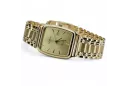 14K gold Geneva men's watch, Japanese quartz, 36.8mm