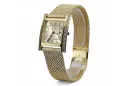 Gold men's watch Geneve ★ zlotychlopak.pl ★ Gold purity 585 333 Low Price!