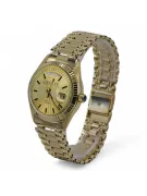 14K Gold Men's Watch, Italian Quartz, 41mm