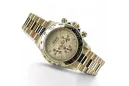 Gold men's watch Geneve ★ zlotychlopak.pl ★ Gold purity 585 333 Low Price!