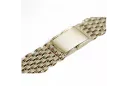 O brăţară de aur de 14 carate pentru un ceas de bărbat, italian, 15-16 cm