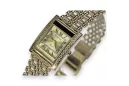 This is a 14K Geneva, Italian, zircon, gold watch