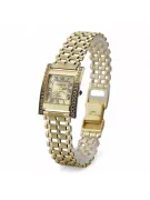 Gold men's watch Geneve ★ zlotychlopak.pl ★ Gold purity 585 333 Low Price!