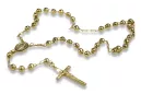 Yellow rose gold rosary chain ★ russiangold.com ★ Gold 585 333 Low price