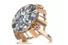 Original Vintage 14K Rose Gold Zircon Ring Vintage craft vrc043r