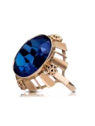 Ring Sapphire Original Vintage 14K Rose Gold Vintage craft vrc043r
