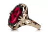 Ring Ruby Original Vintage 14K Rose Gold Vintage Jewlery vrc082r