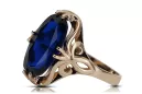 Ring Vintage craft Sapphire Original Vintage 14K Rose Gold vrc082r