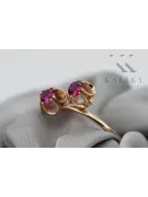 Jewlery Ring Alexandrite Original Vintage 14K Rose Gold vrc266r