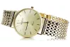 Yellow 14k 585 gold Lady watch Geneve mw004y&mbw004y-f