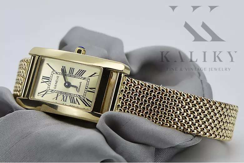 Montre hommes d'or Geneve ★ https://zlotychlopak.pl/fr/ ★ Pureté d'or 585 333 Low Price!