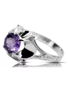 Ruso soviético rosa 14k 585 oro Alejandrita Rubí Esmeralda Zafiro Circón anillo vrc014