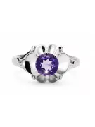 Inel sovietic rusesc din aur 585 trandafir 14k alexandrit rubin smarald safir zircon vrc014