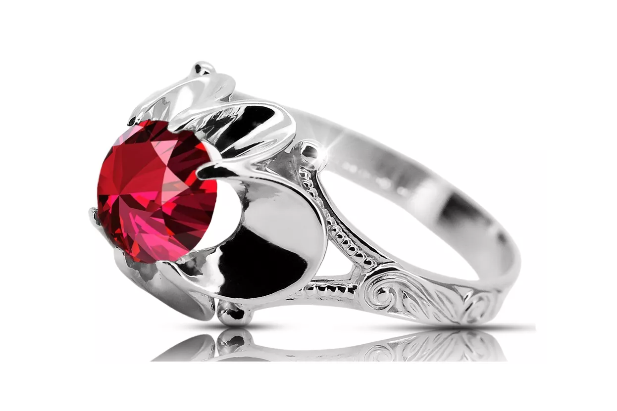 Ruby Sterling silver 925 Ring Vintage Jewlery vrc377s Ruby Sterling silver 925 Ring Vintage Jewlery vrc377s