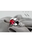 Ruby Sterling silver 925 Ring Vintage Jewlery vrc377s