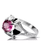 Vintage Ring Amethyst Sterling silver 925 vrc377s