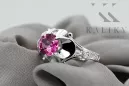 Vintage Ring Amethyst Sterling silver 925 vrc377s
