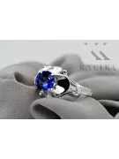 Sapphire Sterling silver 925 Ring Vintage craft vrc377s