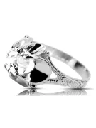 Sterling silver 925 Setting Ring Vintage vrc377s