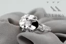 Zircon Sterling silver 925 Ring Vintage Jewlery vrc377s
