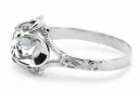 Zircon Sterling silver 925 Ring Vintage Jewlery vrc377s