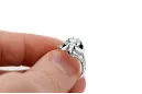 Zircon Sterling silver 925 Ring Vintage Jewlery vrc377s