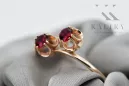 Ruby Original Vintage 14K Rose Gold Ring Vintage craft vrc266r