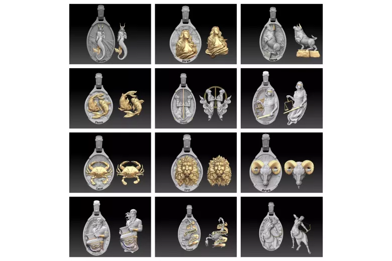 Gold pendant ★ zlotychlopak.pl ★ Gold sample 585 333 low price