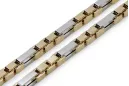 Two colors 14k Gold unique anchor chain new model Excellent! cc044yw